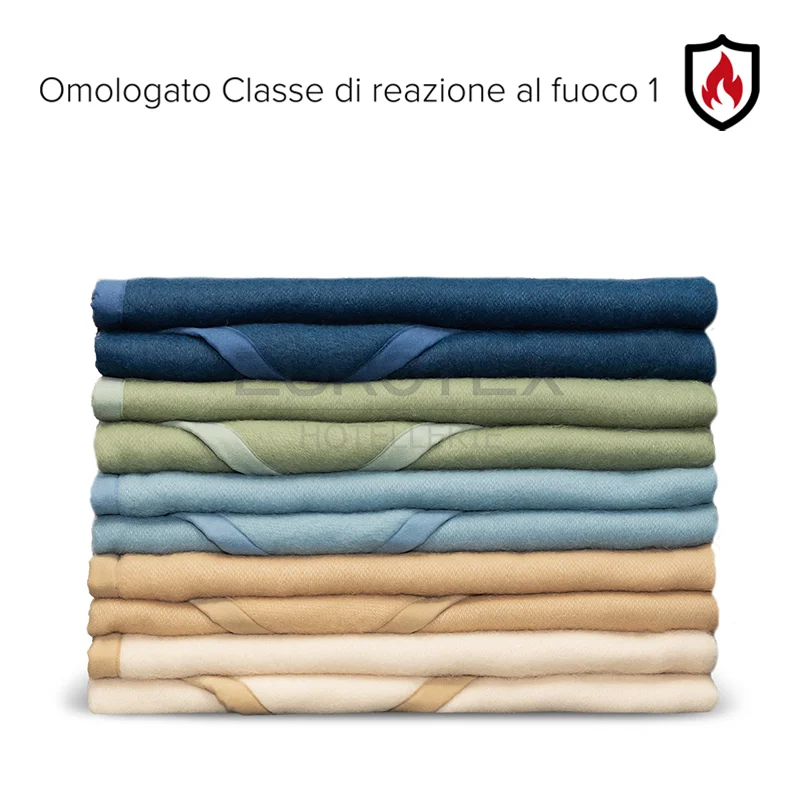 Coperta ignifuga Summer per alberghi e B&B - Eurotex