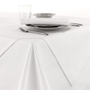 Tovagliato Panama in cotone bianco mis.100x100