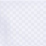 Dettaglio motivo a scacchi Tovaglia antimacchia idrorepellente Marostica bianca