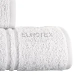 Dettaglio spugna Asciugamani bianchi per hotel linea Amburgo