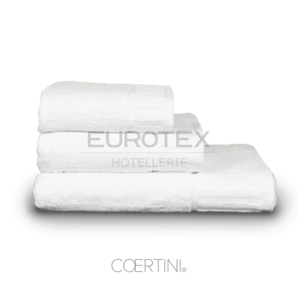 Asciugamani bianchi linea Rapallo per hotel e B&B
