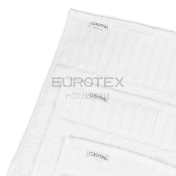 Tris spugna Rapallo Bianco gr. 480 (1 ospite, 1 salvietta, 1 telo) - immagine 3