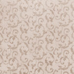 Motivo damascato della tovaglia antimacchia idrorepellente no stiro Verona crema