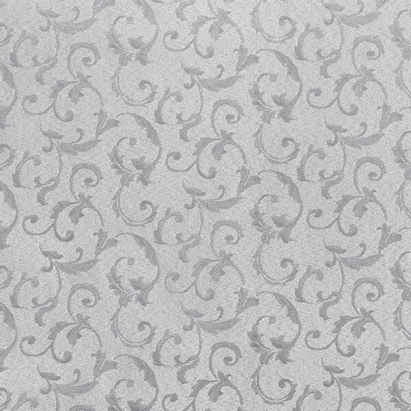 Motivo damascato della tovaglia antimacchia idrorepellente no stiro Verona grigia