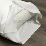 Federa Milano/Gold in cotone Bianco a sacco 3 volani - immagine 2