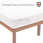 Coprimaterasso Anversa<br />impermeabile ignifugo<br />Singolo cm 85×195+22