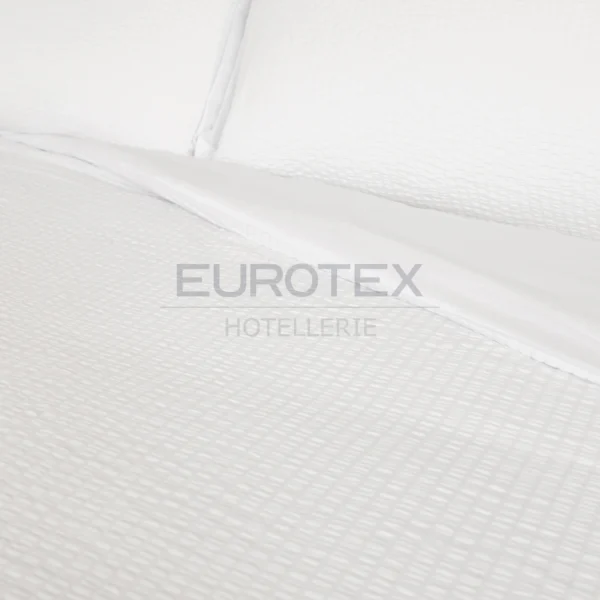 Federe NO STIRO Seersucker Bianco - immagine 3