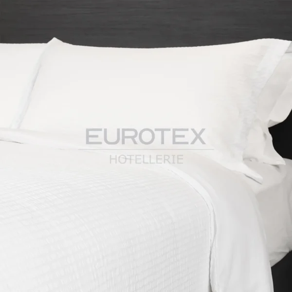 Federe NO STIRO Seersucker Bianco - immagine 1