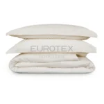 Sacco copripiumino NO STIRO Seersucker Tirolo Crema