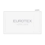 Federa Milano/Gold in cotone Bianco con patella 3 volani - immagine 6