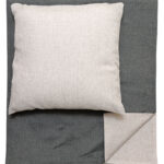 Runner letto Canapa idrorepellente bicolore Grigio chiaro/Grigio scuro - immagine 6