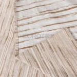 Copriletto Fiammetta rigato <br/> Matrimoniale Nocciola - immagine 3