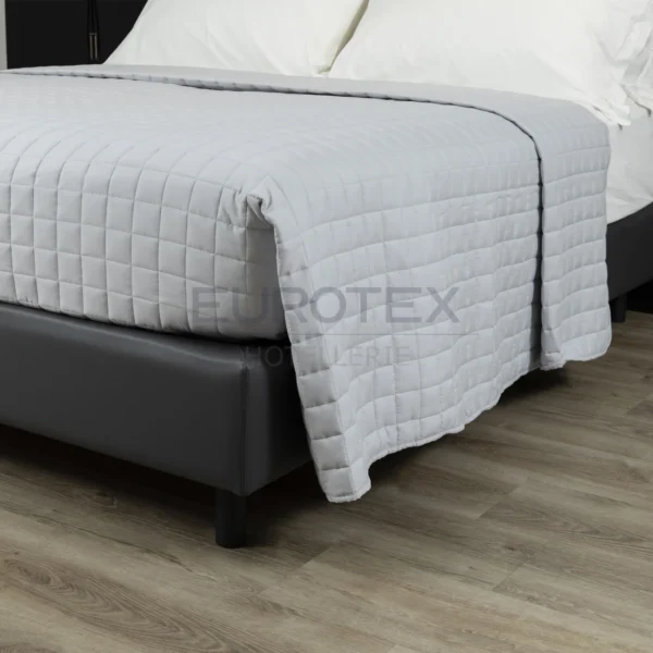 Trapuntino Taormina Matrimoniale Grigio - immagine 2