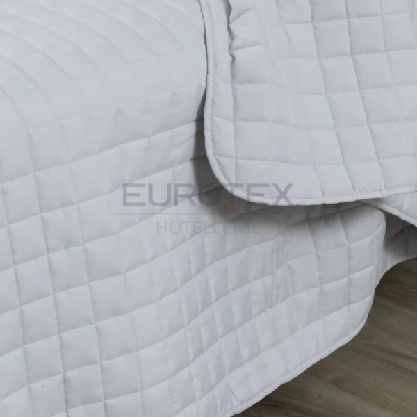 Trapuntino Taormina Matrimoniale Grigio - immagine 3