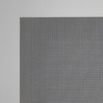 Dettaglio Tovaglietta americana in vinile per colazione grigio scuro