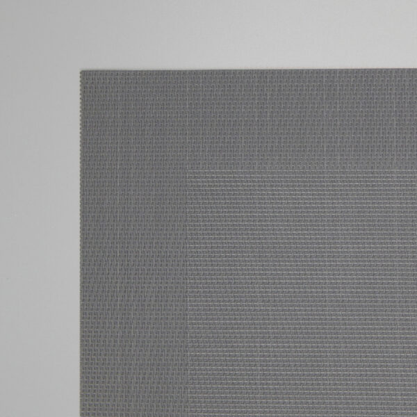 Dettaglio Tovaglietta americana in vinile per colazione grigio scuro