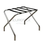 Porta valigia in acciaio cromato