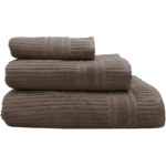 Asciugamani rigati colorati per B&B e case vacanze in morbida spugna ritorta. Asciugamani unici, moderni e dai colori brillanti.