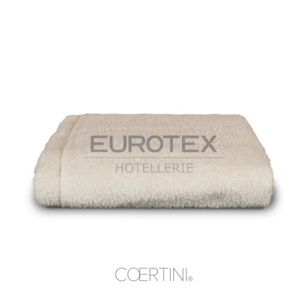 Telo doccia spugna Stoccolma<br> 100x150 beige - immagine 1