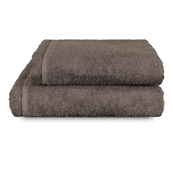 Salvietta spugna Stoccolma <br /> mis. 60×100 cacao - immagine 1