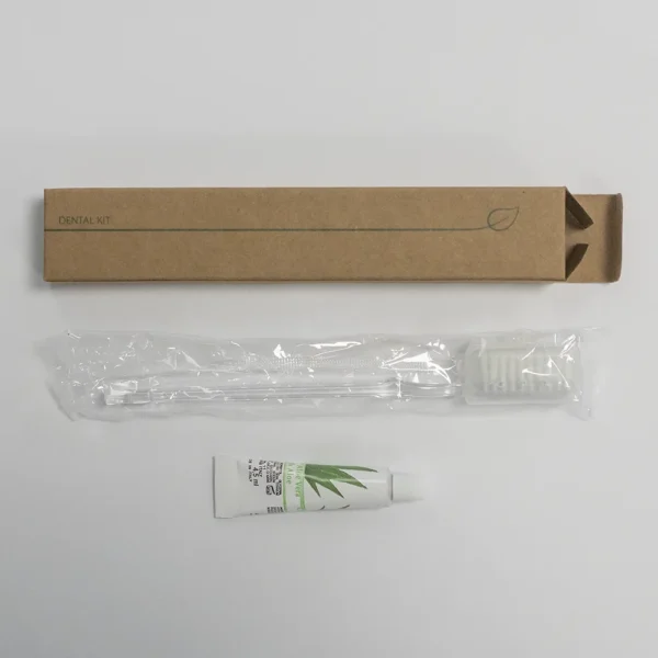 Dental kit kraft spazzolino e dentifricio - immagine 2