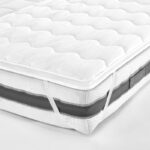 Topper per hotel trapuntato Giotto con spessore di 6 cm, ideale negli hotel. Offrirà un’esperienza di riposo davvero confortevole!