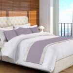 Runner letto Lisca Singolo cm.65x140 Viola - immagine 3