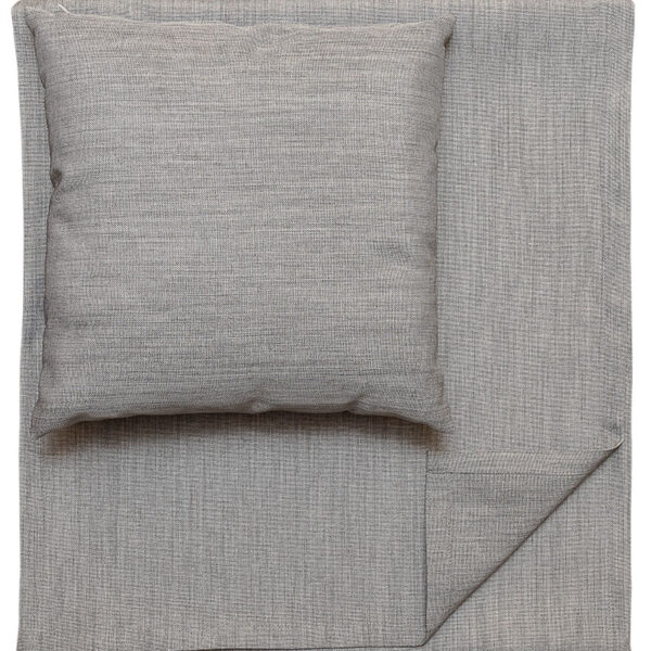 Runner letto Flammè antimacchia Cenere - immagine 3