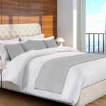 Runner letto Flammè Matrimoniale mis.55x250 Cenere