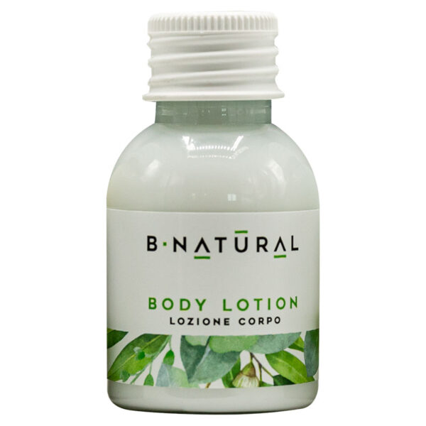 Linea cortesia B NATURAL certificata Ecolabel, creativa e accattivante. Il kit in organza è perfetto per accogliere i tuoi ospiti con calore.