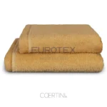 Teli bagno mare colore senape linea Stoccolma per hotel e B&B