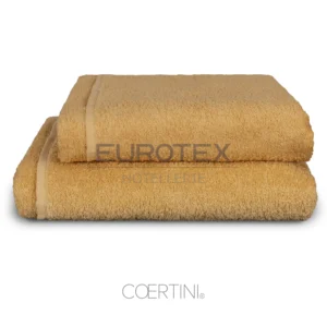 Teli bagno mare colore senape linea Stoccolma per hotel e B&B