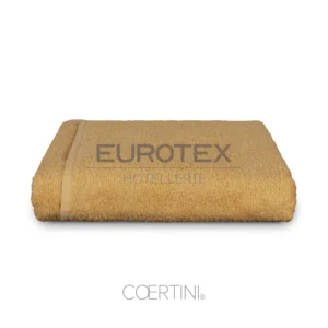 Telo doccia spugna Stoccolma<br>100x150 senape