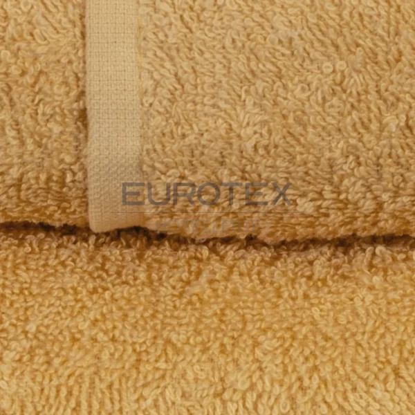 Telo doccia spugna Stoccolma<br>100x150 senape - immagine 2