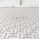 Copriletto Labirinto Tortora - immagine 3