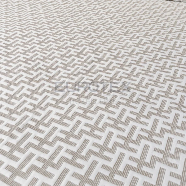 Copriletto Labirinto Tortora - immagine 6