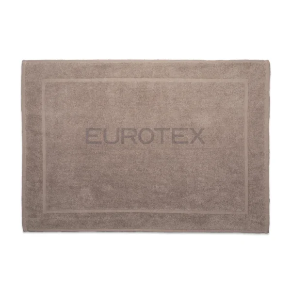 Tappetino spugna Stoccolma con riquadro centrale 700 gr Cacao - immagine 1