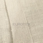 Borsa in juta cerata Sirmione Beige con spilla segnacamera - immagine 5