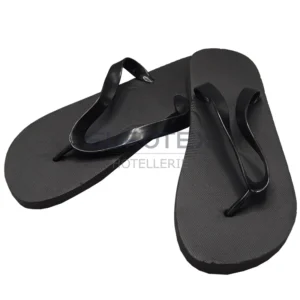 Infradito in gomma nere uomo (25 paia)