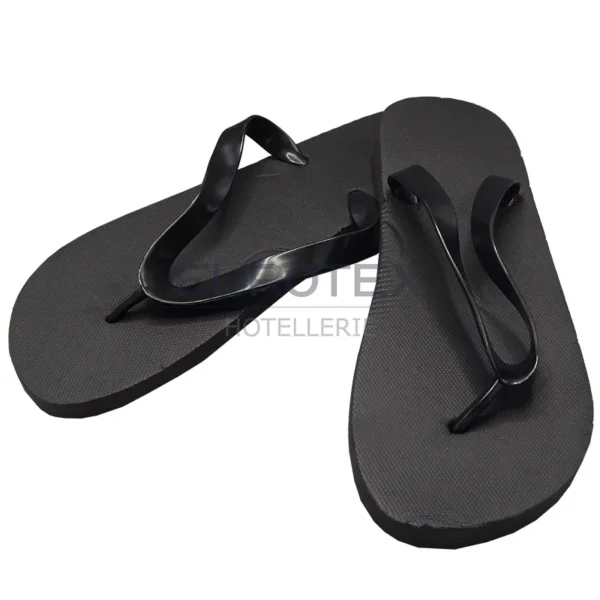 Infradito in gomma nere uomo (25 paia) - immagine 1