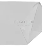 Particolare federa bianca da hotel in cotone egiziano Cortina