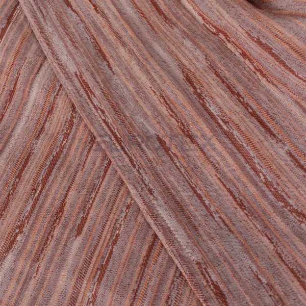 Copriletto Fiammetta rigato Aragosta - immagine 3