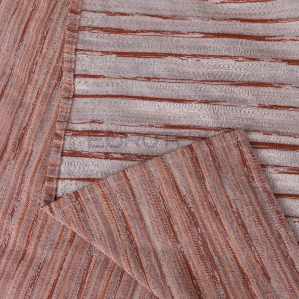 Copriletto Fiammetta rigato Aragosta - immagine 4