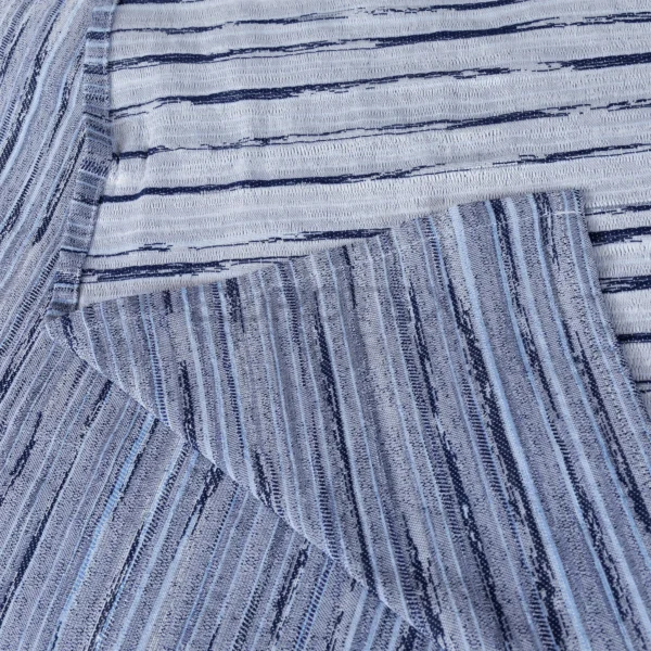 Copriletto Fiammetta rigato Blu - immagine 4