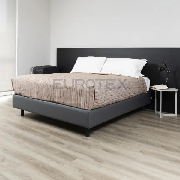 Copriletto Fiammetta rigato <br/> Moro matrimoniale - immagine 5