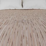 Copriletto Fiammetta rigato <br/> Moro matrimoniale - immagine 2