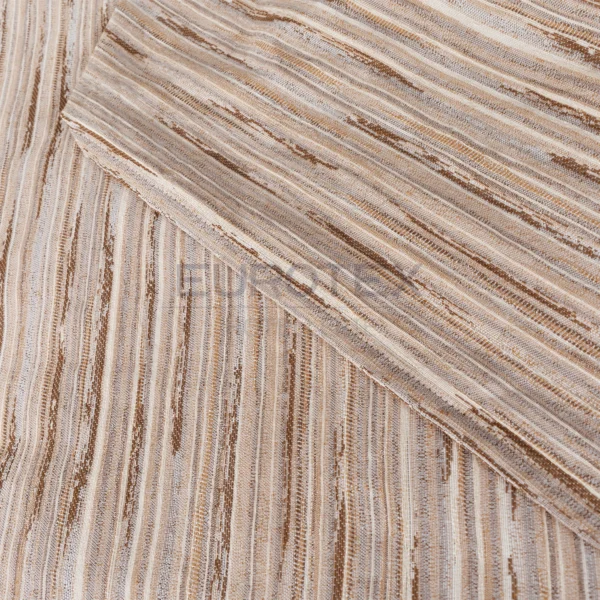 Copriletto Fiammetta rigato <br/> Moro matrimoniale - immagine 3