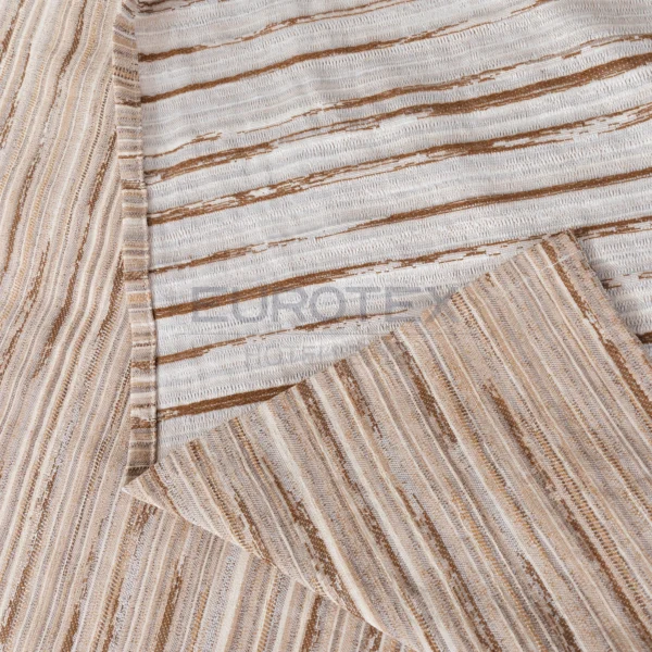 Copriletto Fiammetta rigato <br/> Moro matrimoniale - immagine 4