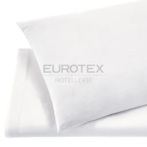 Particolare cuscino bianco per hotel con federa Silver