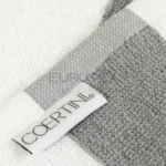 Telo mare a righe RIVIERA pietra 90×185 - immagine 5